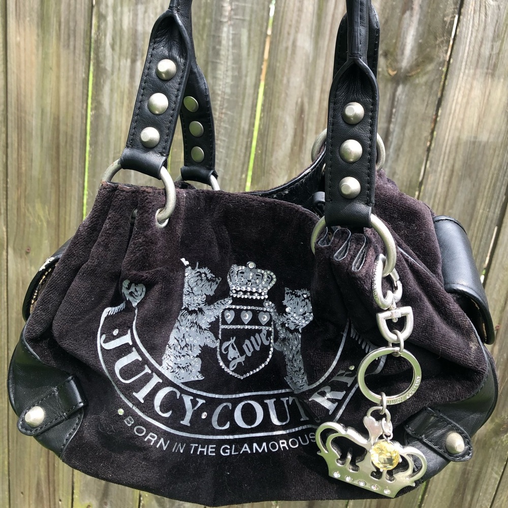 Vintage Black Juicy Couture Purse